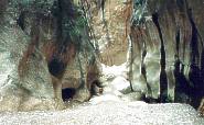 la inquietante gola di Su Gorroppu, in Supramonte